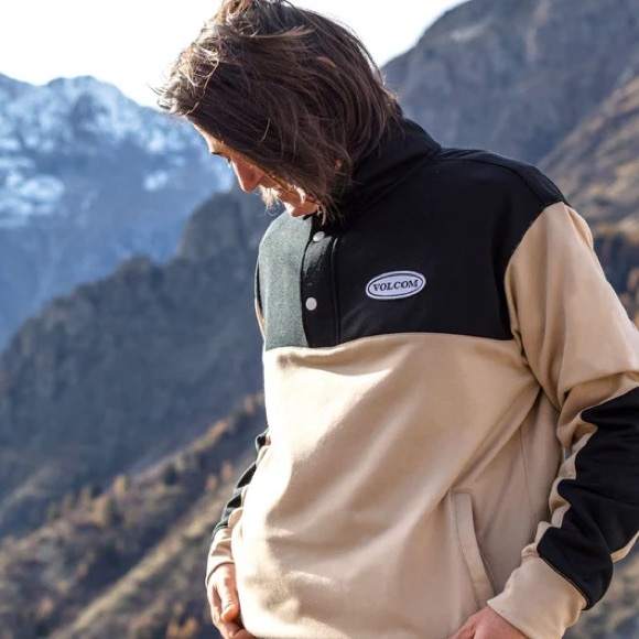 🔥Volcom She Crew Fleece Sweatshirt Pullover Jacket ⛷️~small (better pics soon) - Picture 7 of 12